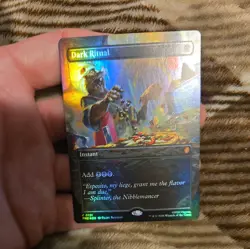 Dark Ritual (Borderless) Commander: Teenage Mutant Ninja Turtles Foil - Image 1