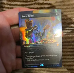 Dark Ritual (Borderless) Commander: Teenage Mutant Ninja Turtles Foil - Image 2