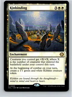 Magic the Gathering Kinbinding Lorwyn Eclipsed MTG Free Shipping! - Image 1