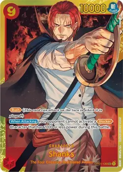 Shanks [OP01 - OP01-120] - NM [Foil] TCG One Piece - Image 1
