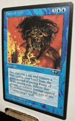 MAGIC THE GATHERING FORCE OF WILL ALLIANCES 1996 ~ LP/NM - Image 3