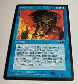 MAGIC THE GATHERING FORCE OF WILL ALLIANCES 1996 ~ LP/NM - Image 5
