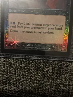 Phyrexian Reclamation MTG Urza’s Legacy FOIL 1999 - Image 3