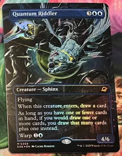 Quantum Riddler (Borderless) Edge of Eternities Regular Foil - Image 1