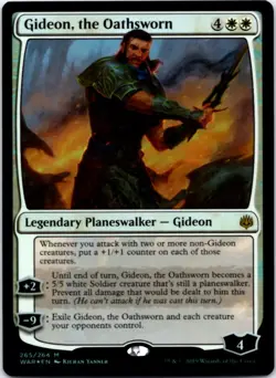 Gideon, the Oathsworn (Foil) War of the Spark, 265 NM - Image 1
