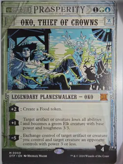 Oko, Thief of Crowns - M50 - MTG - Outlaws of Thunder Junction (OTP) - Image 1