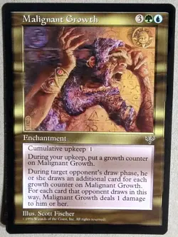 Malignant Growth- Mirage (MIR) - Rare - EX+ - Magic the Gathering - MTG - Image 1