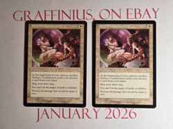 2x Solitary Confinement -Judgement - LP (excellent) - MTG Magic The Gathering - Image 1
