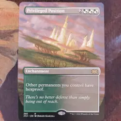 Privileged Position Borderless MTG Double Masters 2022 2x2 NM - Image 1