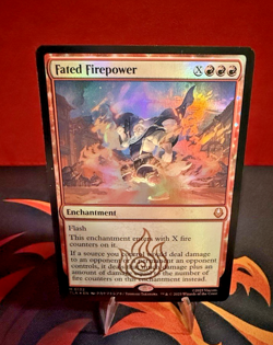 Fated Firepower (TLA 0132) Foil, Avatar: The Last Airbender, Magic the Gathering - Image 1