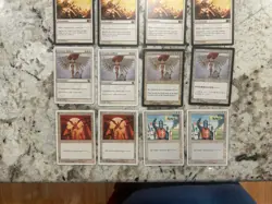Mtg Rare Lot x16 - Magic The Gathering Cru Sade Honor The Pure White Rares Mp-Hp - Image 2