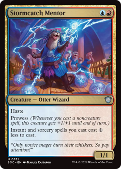 Stormcatch Mentor - 331 - SOC - Near Mint - MTG - Image 1