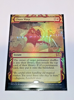 MTG: Chaos Warp Foil Strixhaven - Image 1