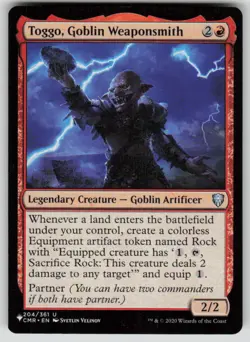Toggo, Goblin Weaponsmith Uncommon The List Reprints 204/361 MTG Near Mint 2020 - Image 1
