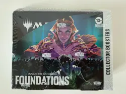 Magic: The Gathering Foundations Collector Booster Box - ENGLISH - SEALED/NEW - Image 1