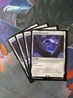 Worn Powerstone x 4 | 7% Off 2+ | UB: Lord of the Rings | NM | MTG - Image 1