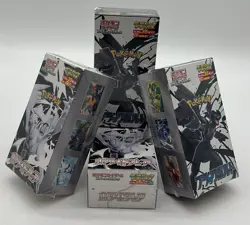 Lot of (4) Pokemon Japanese (2) Black Bolt (2) White Flare Deluxe Booster Boxes - Image 1