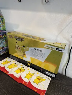 Pokemon Celebrations Pikachu V‑Union Premium Playmat Collection bonus 5 packs - Image 5