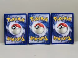 Pokemon Base Set Gyarados (3) Holo Rare's 6/102 HP 💧 - Image 5