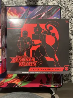 Pokemon Factory Sealed Lot: Destined Rivals ETB & Ascended Heroes Poster Collect - Image 3