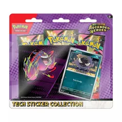 2X Pokemon Mega Evolution S2.5 Ascended Heroes Tech Sticker Gastly (FAST SHIP) - Image 1