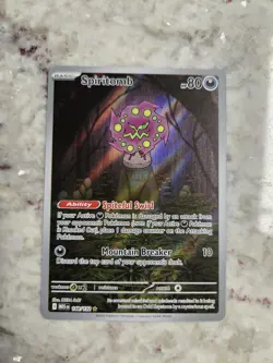 Spiritomb 148/132 Illustration Rare Mega Evolution English Pokemon NM - Image 1