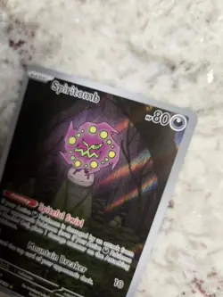 Spiritomb 148/132 Illustration Rare Mega Evolution English Pokemon NM - Image 3