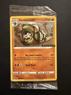 Pokemon TCG Sandaconda 082/163 Battle Styles GameStop Promo Holo Exclusive 2021 - Image 1