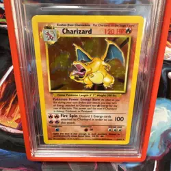 [BGS 7.5] Pokemon Charizard Base Set Unlimited #4 Holo Rare 1999 Near Mint+ - Image 3