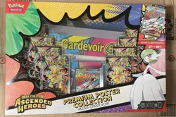 Pokemon TCG Ascended Heroes Premium Poster Collection Mega Gardevoir - Image 1