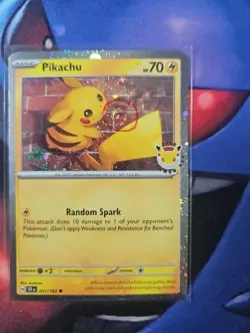 Pikachu (Pokemon Day 2026) 051/162 SWIRL - SWIRL See Pictures Swirl🌀 - Image 1