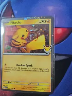 Pikachu (Pokemon Day 2026) 051/162 SWIRL - SWIRL See Pictures Swirl🌀 - Image 3