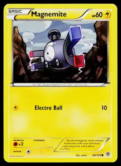 Magnemite 43/135 Common Plasma Storm Pokemon Lightly Played - Image 1