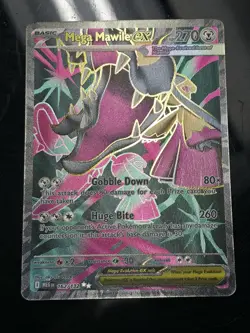 Pokemon TCG Mega Mawile EX 162/132 Full Art English Mega Evolution - Image 1