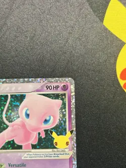 Mew ex NM 25th Anniversary Celebrations Classic Collection Pokemon Card 88/110 - Image 3