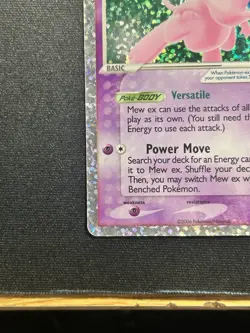 Mew ex NM 25th Anniversary Celebrations Classic Collection Pokemon Card 88/110 - Image 5