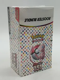Pokemon TCG Scarlet & Violet 151 MEW EN Booster Bundle Display SEALED NEW - Image 1