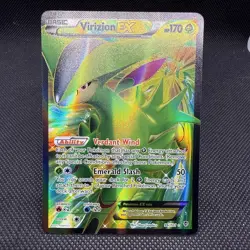 Virizion EX Full Art 96/101 Plasma Blast Near Mint Pokemon - NM - Image 1