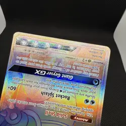Pokemon Blastoise GX 218/214 Sm-Unbroken Bonds Secret Rare Holo - NM - Image 4