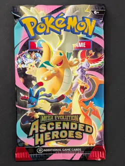 Lot (180) Pokemon Mega Evolutions ME2.5 Ascended Heroes Booster Packs Sealed - Image 3