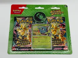 Lot of (90) Pokemon TCG Ascended Heroes 2-Pack Blister Erika's Tangela SEALED - Image 2