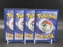 (4) Vintage Pokemon Oddish Jungle Base Set 58/64 Non Holo WOTC - Image 2
