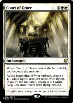 Court of Grace Commander Legends Enchantment White MTG Magic 016/361 Regular - Image 1