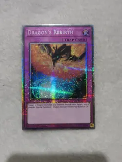 RA05-EN078 Dragon's Rebirth Starlight Rare 1st Ed YuGiOh - Image 1