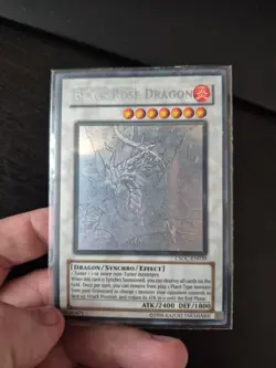 Black Rose Dragon CSOC-EN039 1st Edition Ghost Rare Yu-Gi-Oh - Image 3