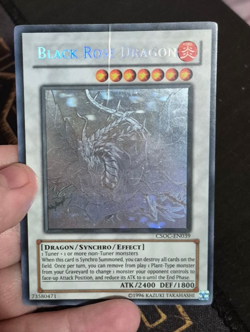Black Rose Dragon CSOC-EN039 1st Edition Ghost Rare Yu-Gi-Oh - Image 5
