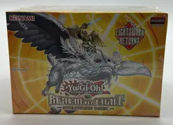 YU-GI-OH! REALM OF LIGHT STRUCTURE DECK 1ST EDITION SEALED DISPLAY - Image 1