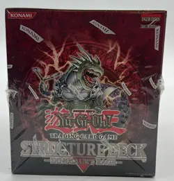 YU-GI-OH! TCG DINOSAURS RAGE STRUCTURE DECK 1ST EDITION SEALED DISPLAY - Image 5