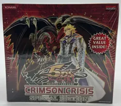YU-GI-OH! TCG CRIMSON CRISIS SPECIAL EDITION SEALED DISPLAY ENGLISH - Image 1