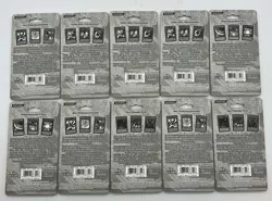 Lot of (10) YU-GI-OH! THE SHINING DARKNESS 1ST EDITION BLISTER PACKS SEALED - Image 2